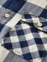 Scotch & Soda Temno modra moška karirasta srajca Scotch & Soda