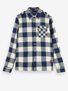 Scotch & Soda Temno modra moška karirasta srajca Scotch & Soda