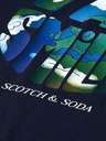 Scotch & Soda Temno modra fantovska majica Scotch & Soda