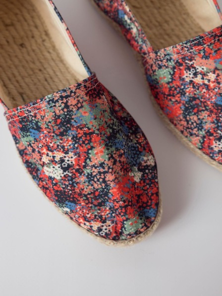 SKFK Modro-rdeče vzorčaste espadrile SKFK Udan