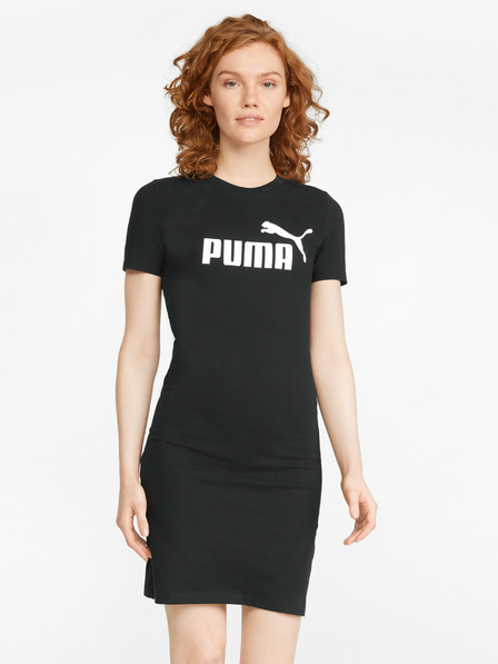Puma Črna ženska potiskana obleka Puma