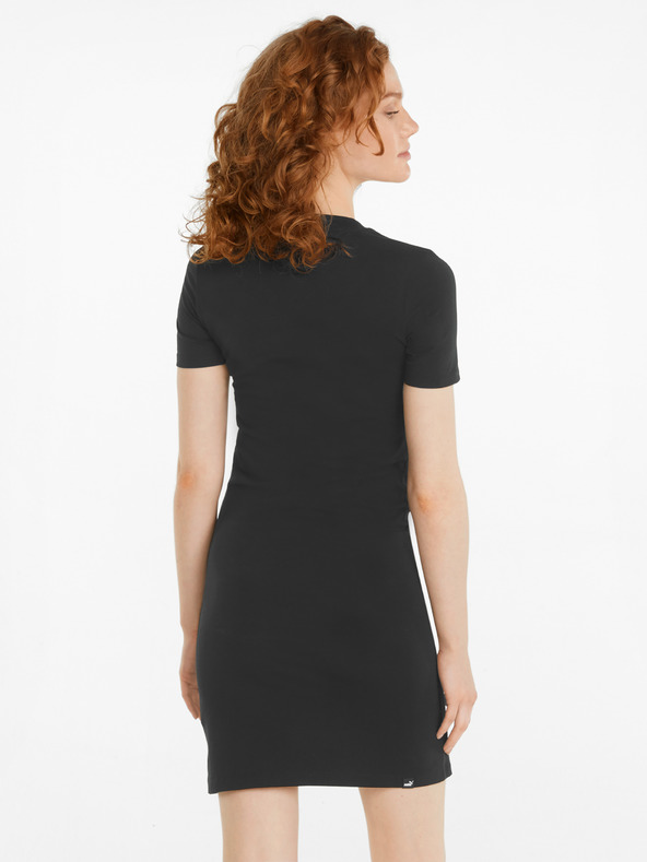 Puma Črna ženska potiskana obleka Puma