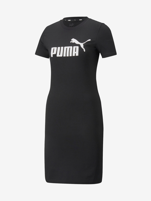 Puma Črna ženska potiskana obleka Puma