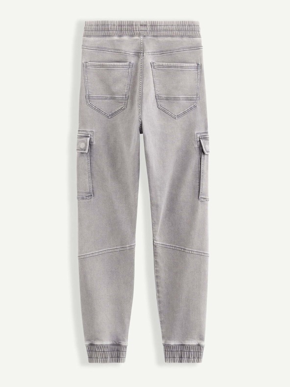 Celio Svetlo sive moške hlače Celio