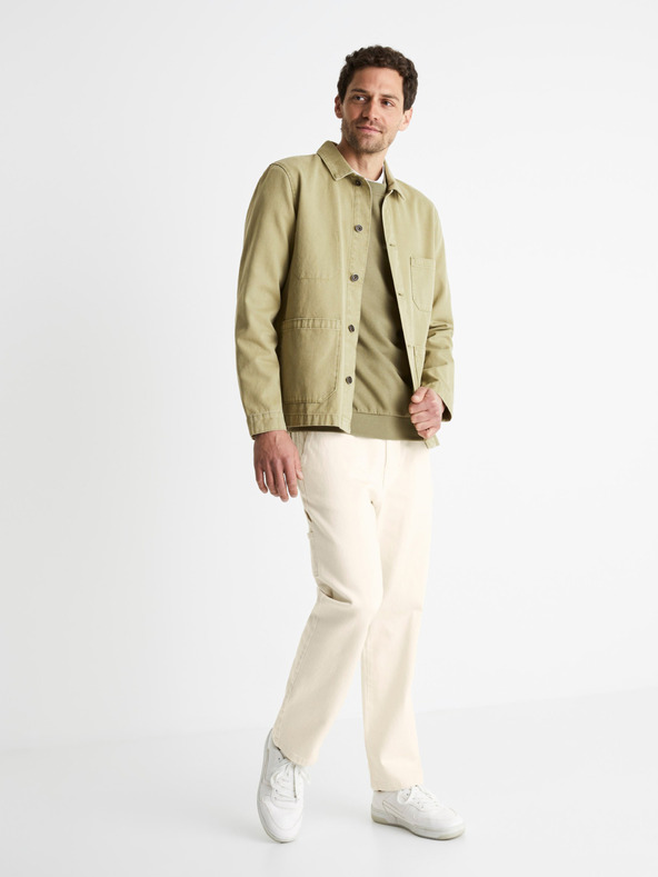 Celio Bocarp platnene hlače za obleko Celio