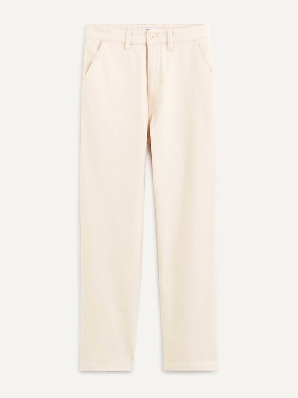 Celio Bocarp platnene hlače za obleko Celio