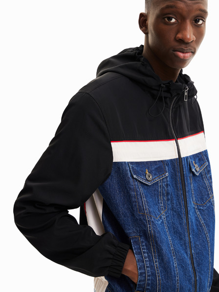 Desigual Temno modra moška jakna Desigual Pol