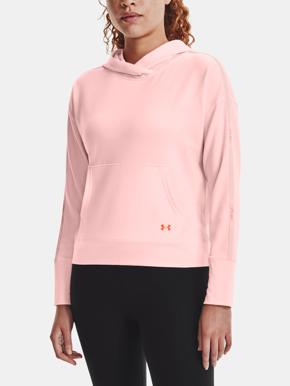 Under Armour Ženski pulover Under Armour Rival Terry Taped Hoodie