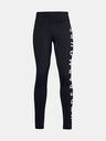 Under Armour Dekliške pajkice Under Armour SportStyle Branded Leggings-BLK