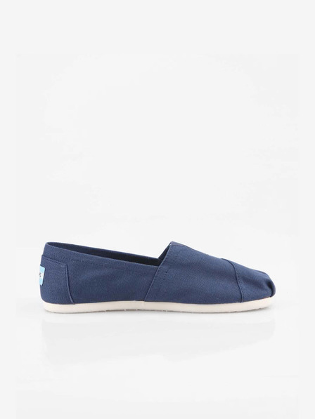 TOMS Temno modre ženske espadrile TOMS Canvas Classic