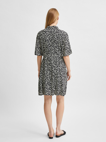 Selected Femme Črna vzorčasta majica Selected Femme Uma
