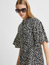Selected Femme Črna vzorčasta majica Selected Femme Uma