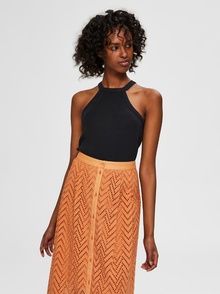 Selected Femme Črna majica Selected Femme Analipa