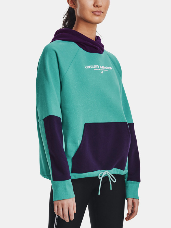 Under Armour Ženski pulover Under Armour Rival + Fleece Hoodie