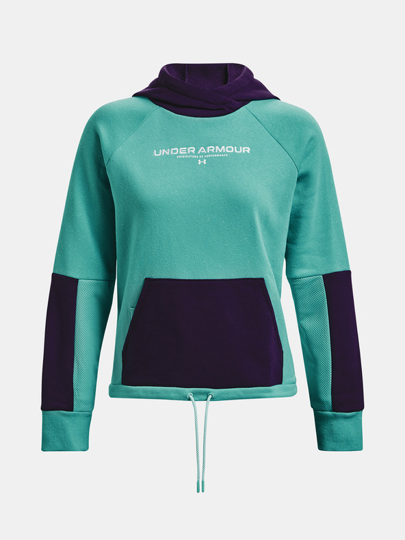 Under Armour Ženski pulover Under Armour Rival + Fleece Hoodie