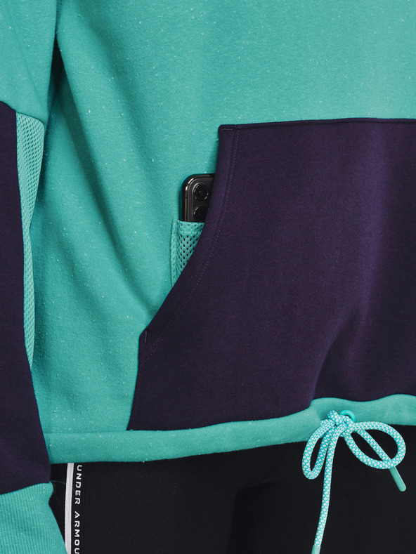 Under Armour Ženski pulover Under Armour Rival + Fleece Hoodie