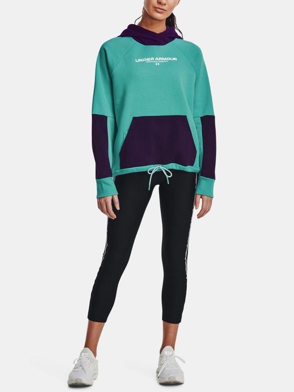 Under Armour Ženski pulover Under Armour Rival + Fleece Hoodie