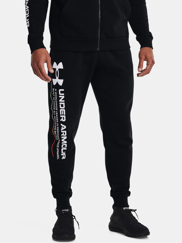 Under Armour Moške spodnji del trenirke Under Armour UA Rival Fleece Chroma Pants