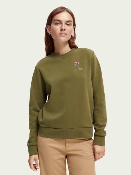 Scotch & Soda Kaki ženska majica Scotch & Soda