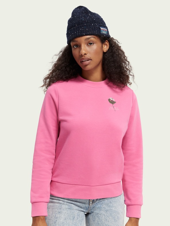 Scotch & Soda Rožnata ženska majica Scotch & Soda