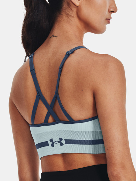 Under Armour Ženski nedrček Under Armour UA Seamless Low Long Bra