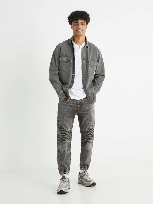 Celio Sive moške hlače iz džinsa Celio