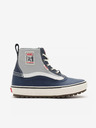 Vans Sivo-modri ženski gležnjarji VANS Standard Mid Snow
