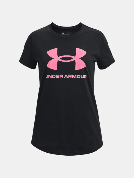 Under Armour Dekliška majica Under Armour UA SPORTSTYLE LOGO SS-PPL