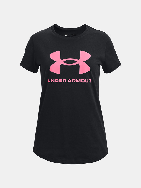 Under Armour Dekliška majica Under Armour UA SPORTSTYLE LOGO SS-PPL