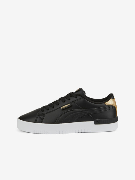 Puma Črne ženske usnjene superge Puma Jada Distressed