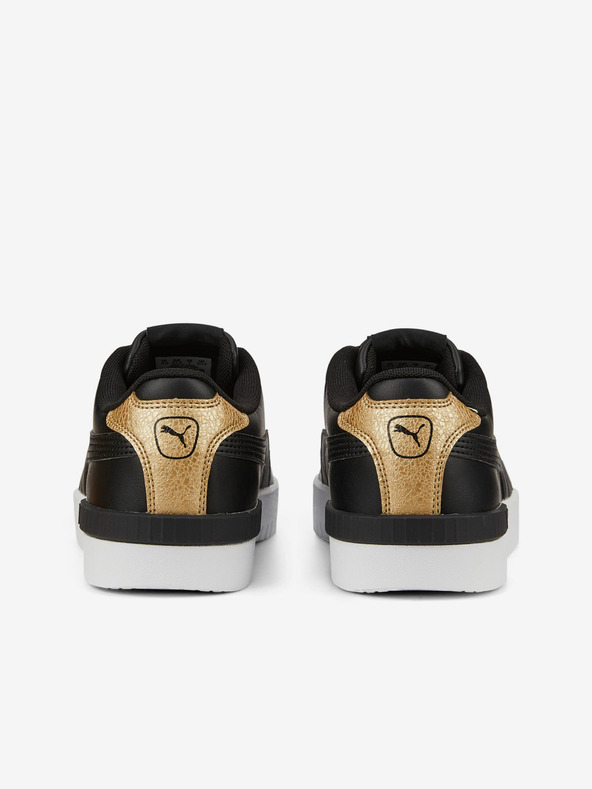 Puma Črne ženske usnjene superge Puma Jada Distressed