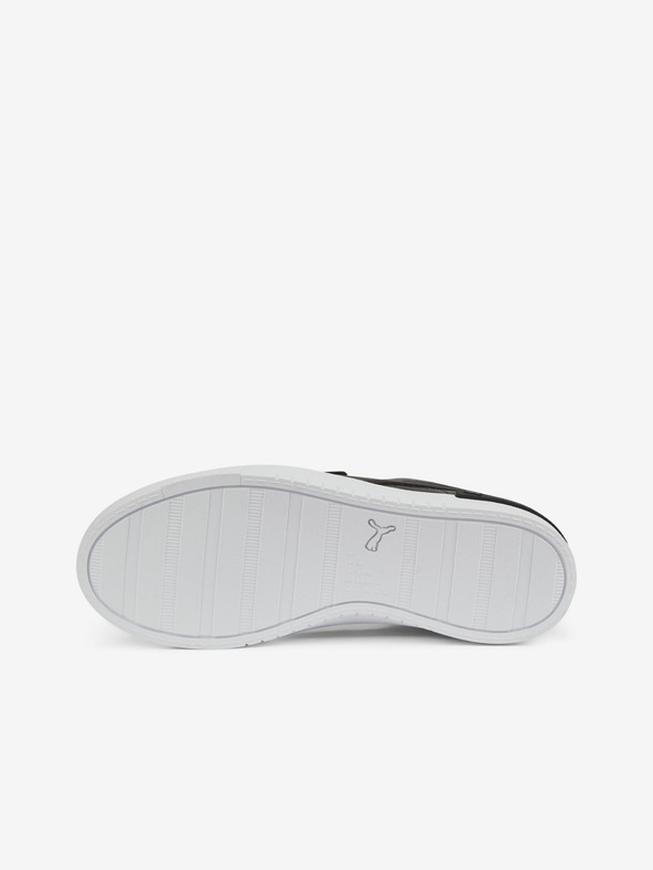 Puma Črne ženske usnjene superge Puma Jada Distressed