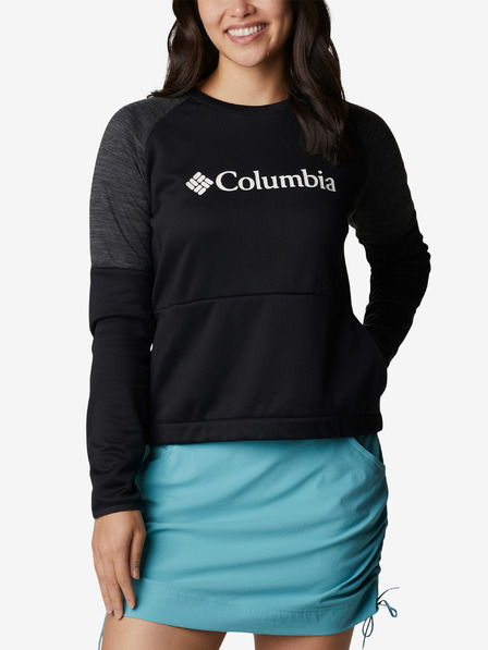 Columbia Črna ženska jopa s kapuco iz flisa Columbia Windgates™