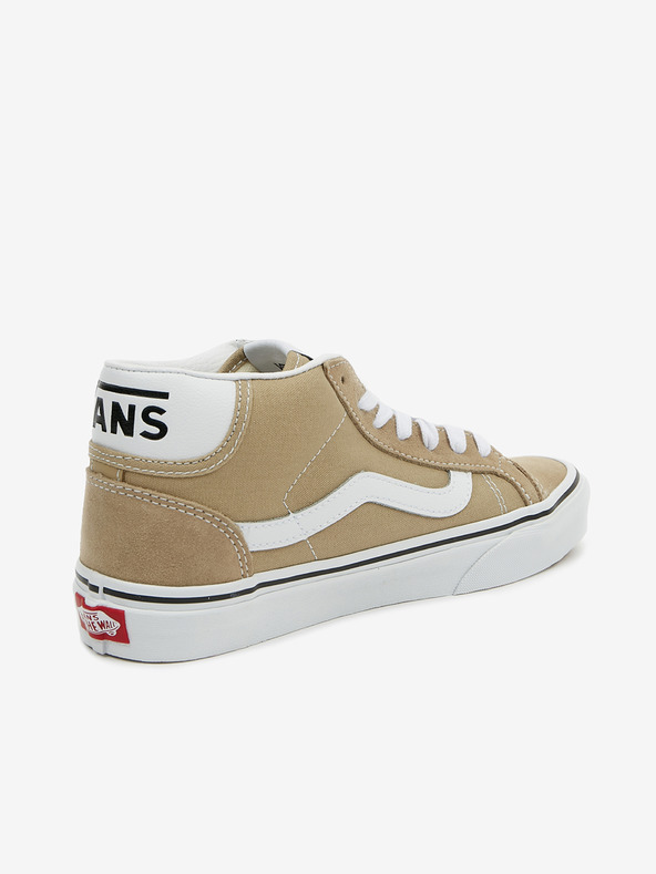 Vans Bež ženske gležnjarske superge z detajli iz semiša VANS UA Mid Skool 37