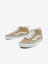 Vans Bež ženske gležnjarske superge z detajli iz semiša VANS UA Mid Skool 37