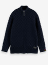 Scotch & Soda Temno moder moški pulover Scotch & Soda