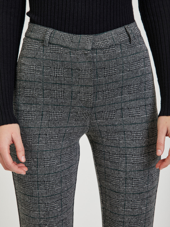 Orsay Sive ženske kariraste skrajšane hlače ORSAY