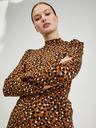 Orsay Rjava ženska vzorčasta majica ORSAY Paisy