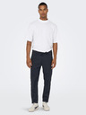 ONLY & SONS Temno modre moške hlače ONLY & SONS Leo