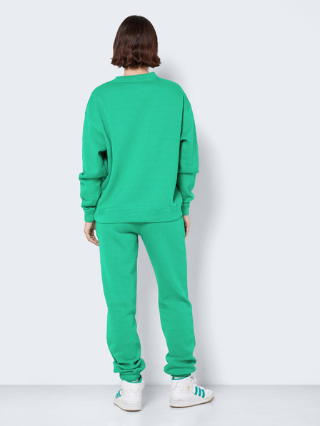 Noisy May Zelena ženska majica Noisy May Alden Sweatshirt