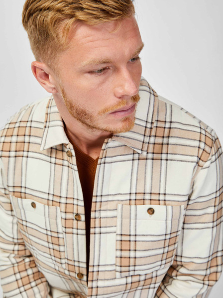 GAP Flanelna srajčna jakna GAP