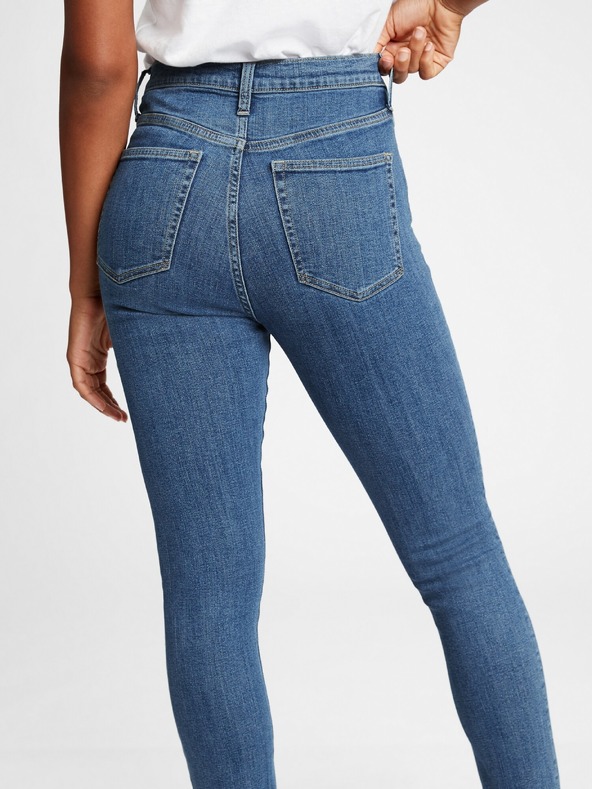 GAP Kavbojke High Rise True Skinny GAP
