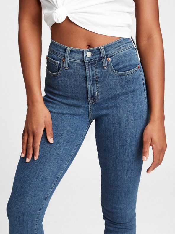 GAP Kavbojke High Rise True Skinny GAP