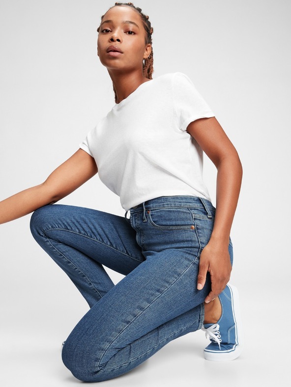 GAP Kavbojke High Rise True Skinny GAP