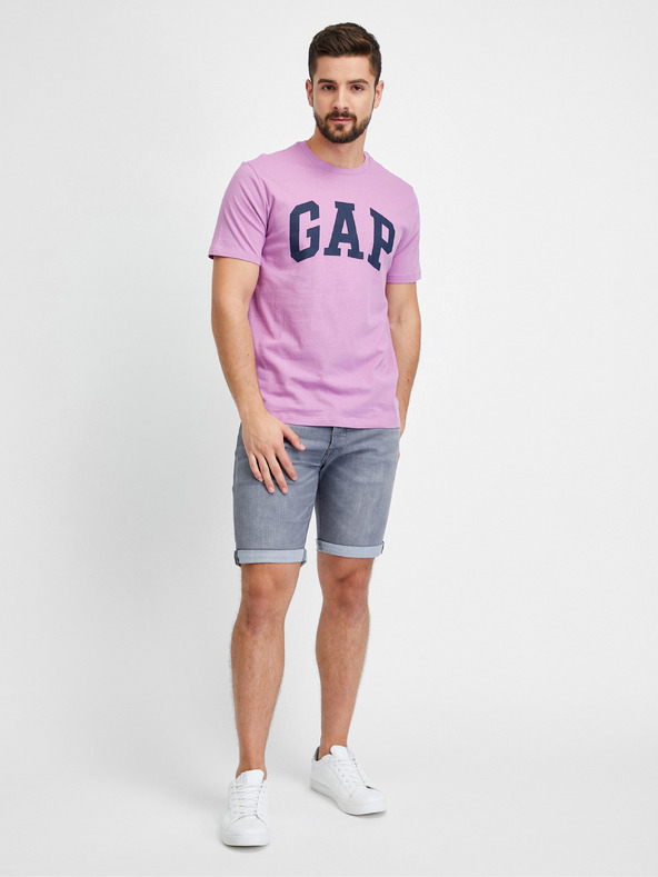 GAP Osnovni t-shirt z logotipom Gap GAP