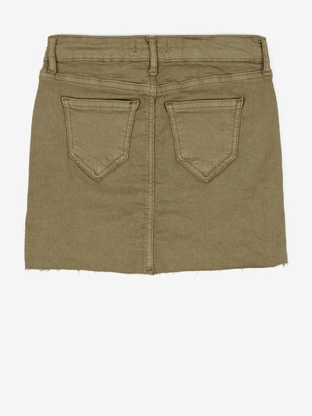 ONLY Khaki Dekliška džins krilo SAMO neverjetno