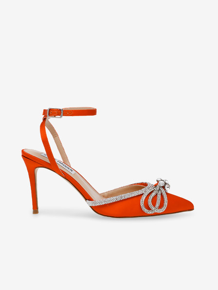 Steve Madden Oranžne ženske črpalke Steve Madden iz satena