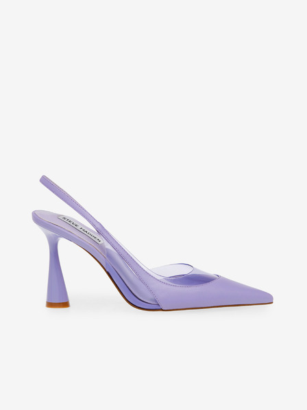 Steve Madden Svetlo vijolične ženske usnjene črpalke Steve Madden