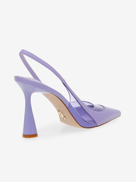 Steve Madden Svetlo vijolične ženske usnjene črpalke Steve Madden