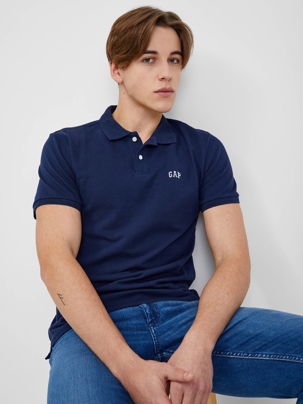 GAP Polo majica z logom Gap GAP
